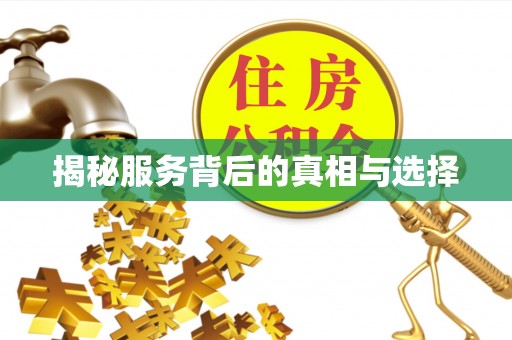 闻喜揭秘服务背后的真相与选择