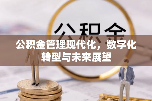 闻喜公积金管理现代化，数字化转型与未来展望