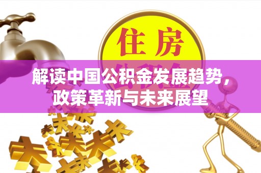 闻喜解读中国公积金发展趋势，政策革新与未来展望