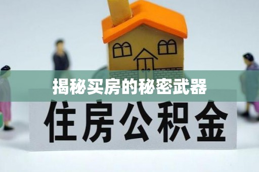 闻喜揭秘买房的秘密武器