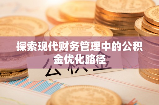 闻喜探索现代财务管理中的公积金优化路径