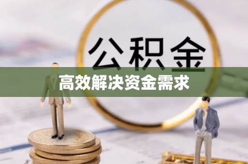 闻喜高效解决资金需求
