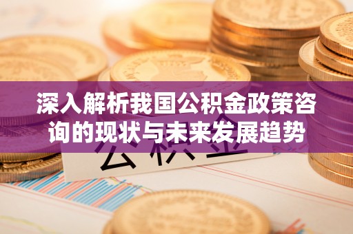 闻喜深入解析我国公积金政策咨询的现状与未来发展趋势