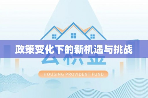闻喜政策变化下的新机遇与挑战